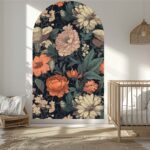 Vintage Flowers Wall Decal