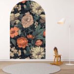 Vintage Flowers Wall Decal