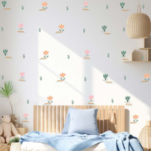 Wild Flowers Wall Decals