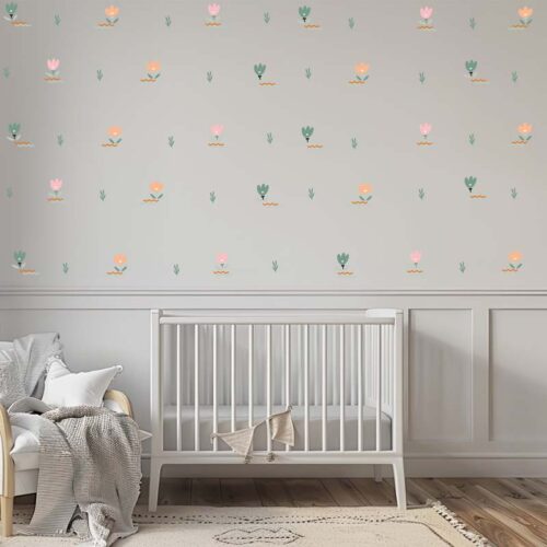 Wild Flowers Wall Decals