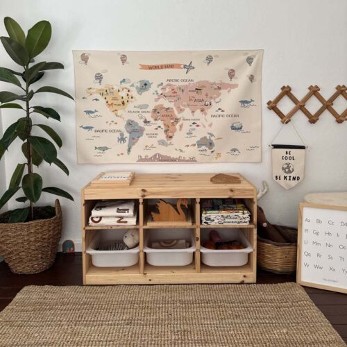 World Map Dreamy Tapestry (2)