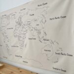 World Map With Countries Tapestry (3)