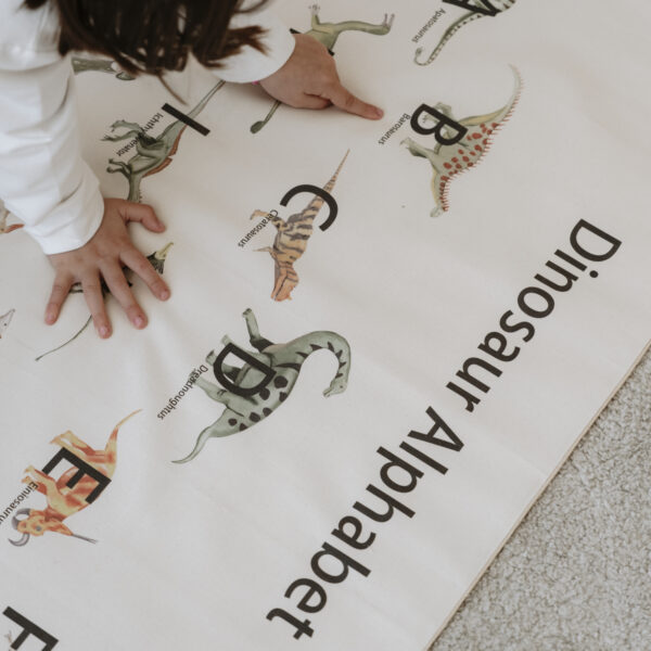 Dinosaur Alphabet Tapestry