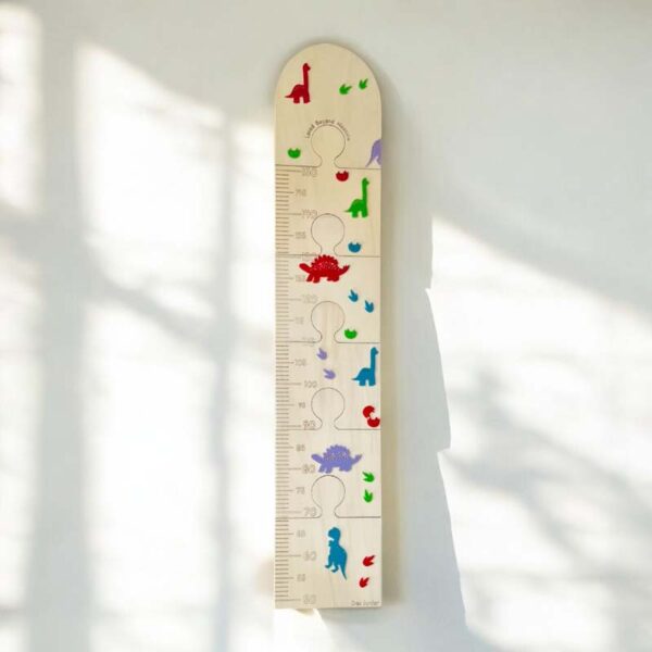 Dinosaur Wooden Growth Chart