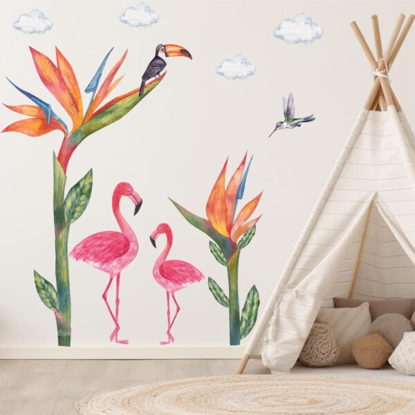 Exotic Forest Wall Decal