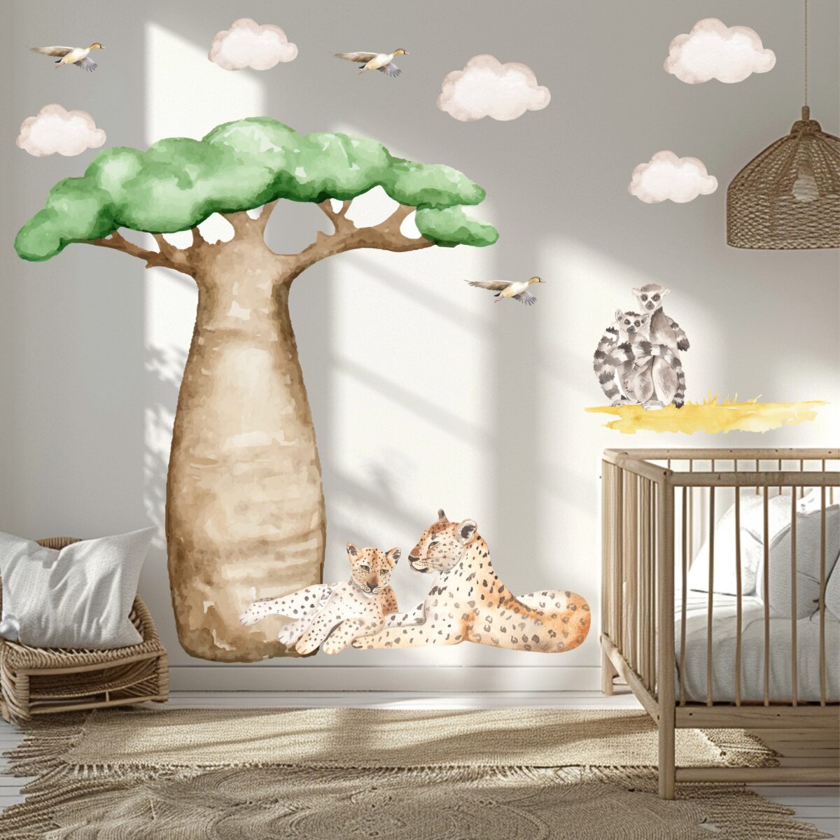 Savanna wall decal