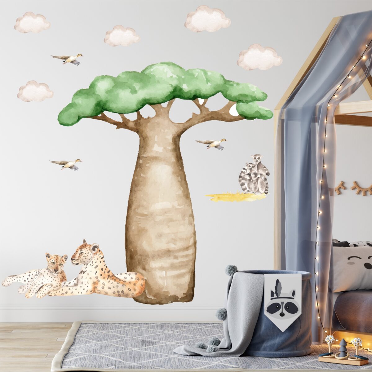 Savanna wall decal