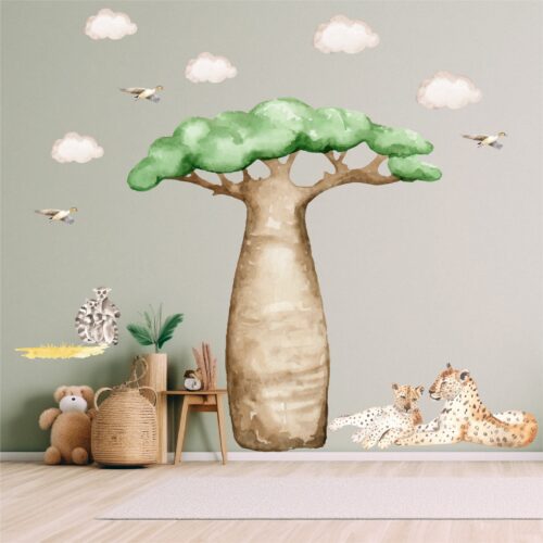 Savanna wall decal