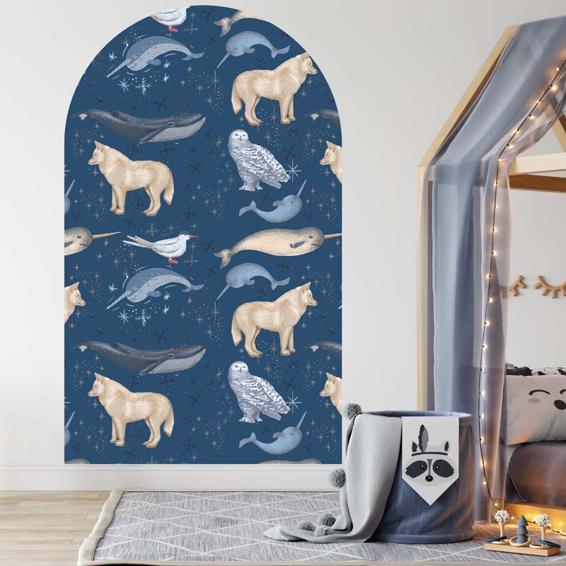 Artic Animals Wall Decal 1