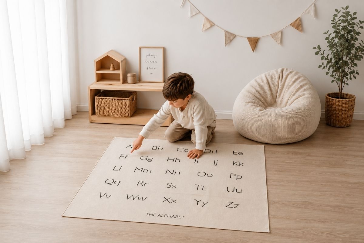 Alphabet wall hanging