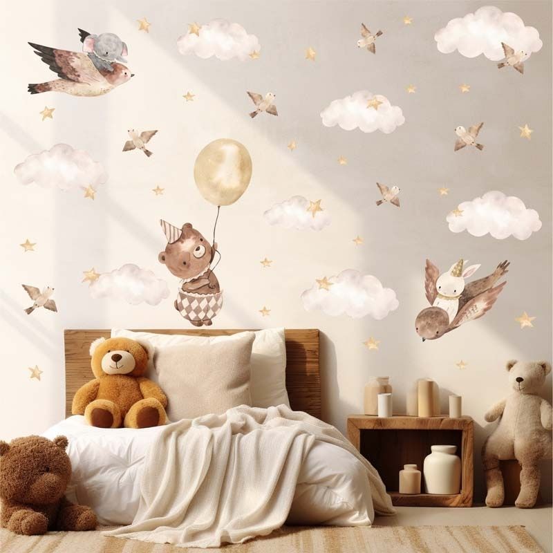 Animal wall decals for nursery: which style fits best? 6 Animal wall decals for nursery