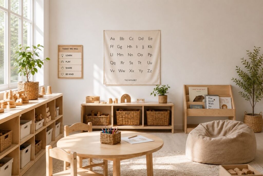 Boho nursery wall decor