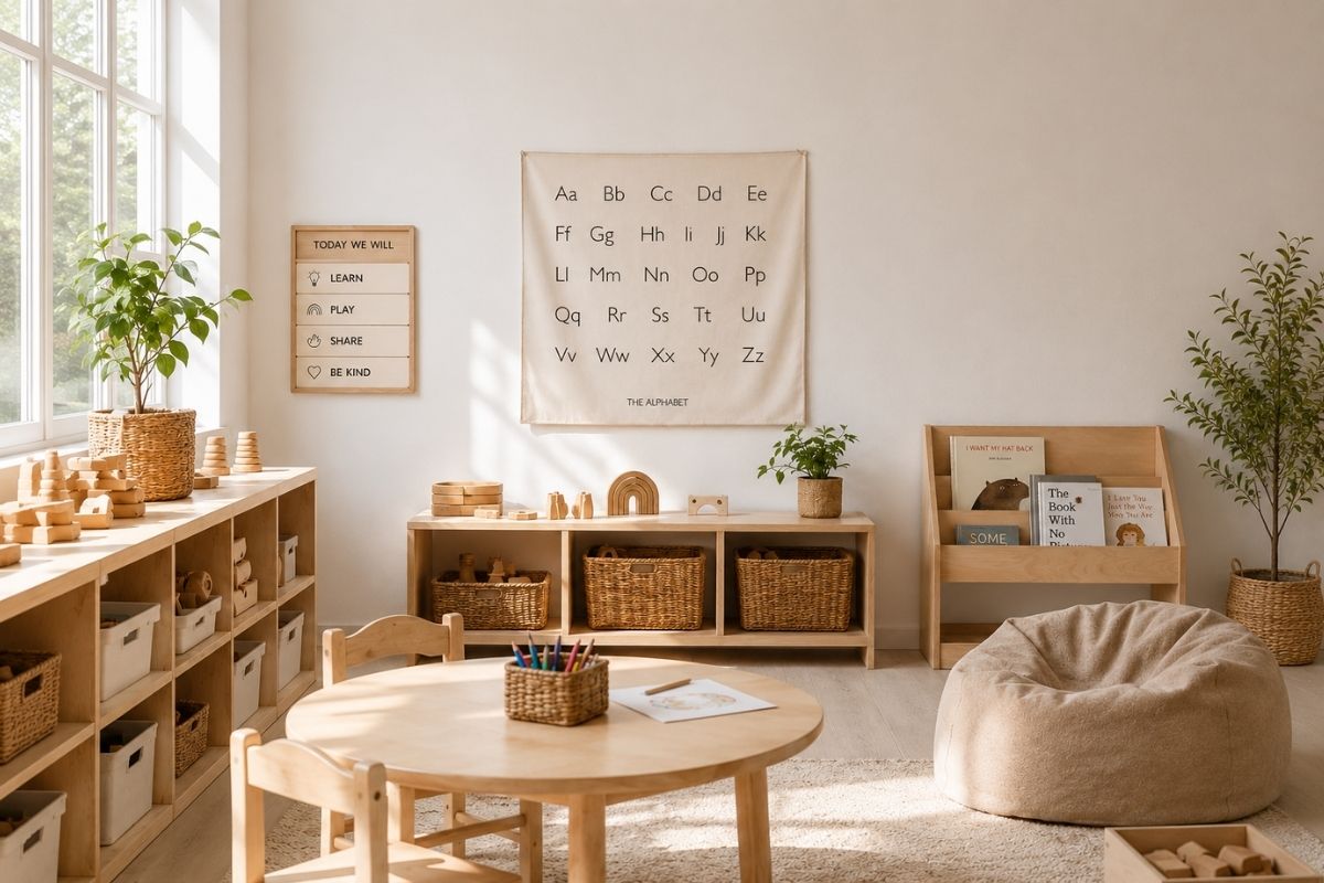 Boho nursery wall decor