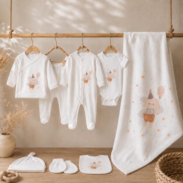 Bunny Newborn Coming Home Outfit Set