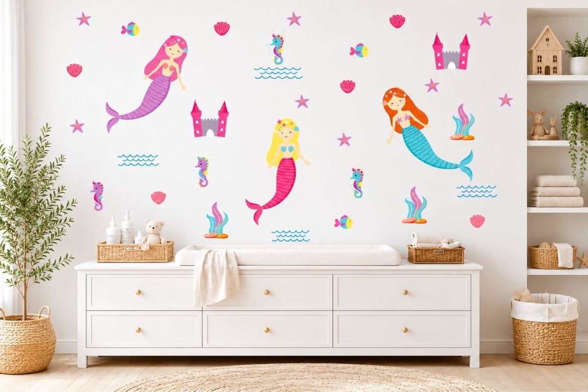Mermaid Nursery Decor