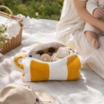 Mom & Baby Yellow Diaper Bag
