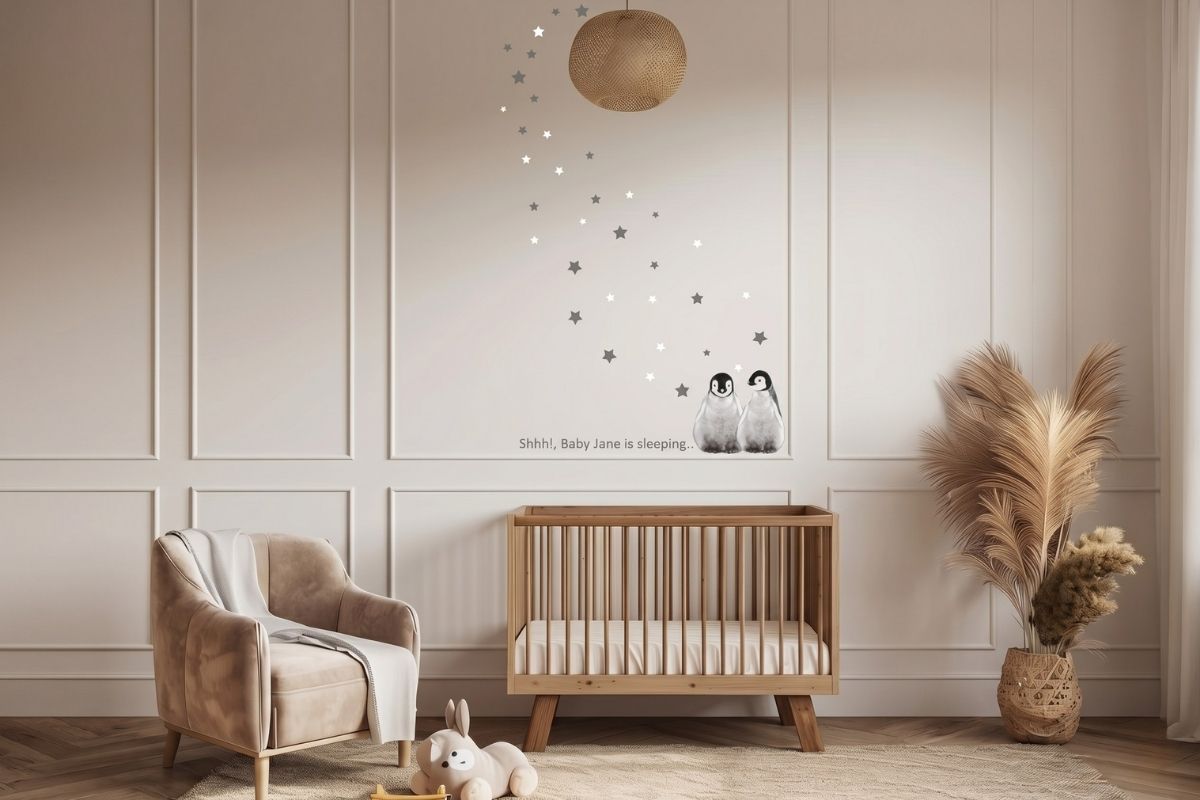 Penguin Nursery Wall Decals