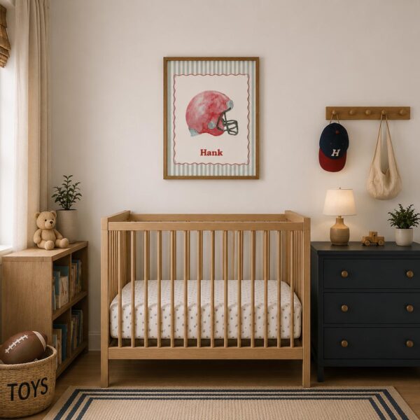Personalized Football Helmet Fabric