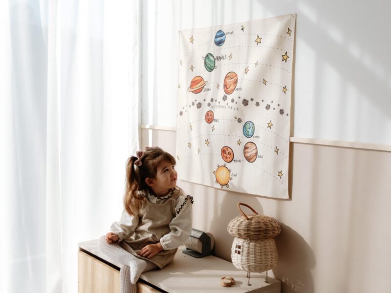 Planet Explorer Organic Cotton Wall Decor 3 scaled