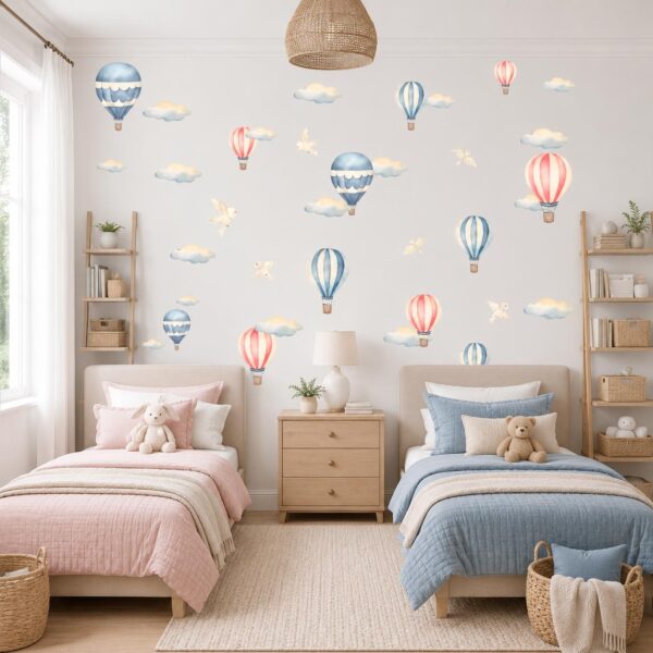 Hotair Ballons Textile Decals