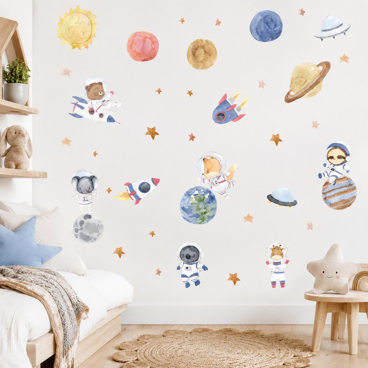 Pvc Free Removable Space Wall Decal4 1