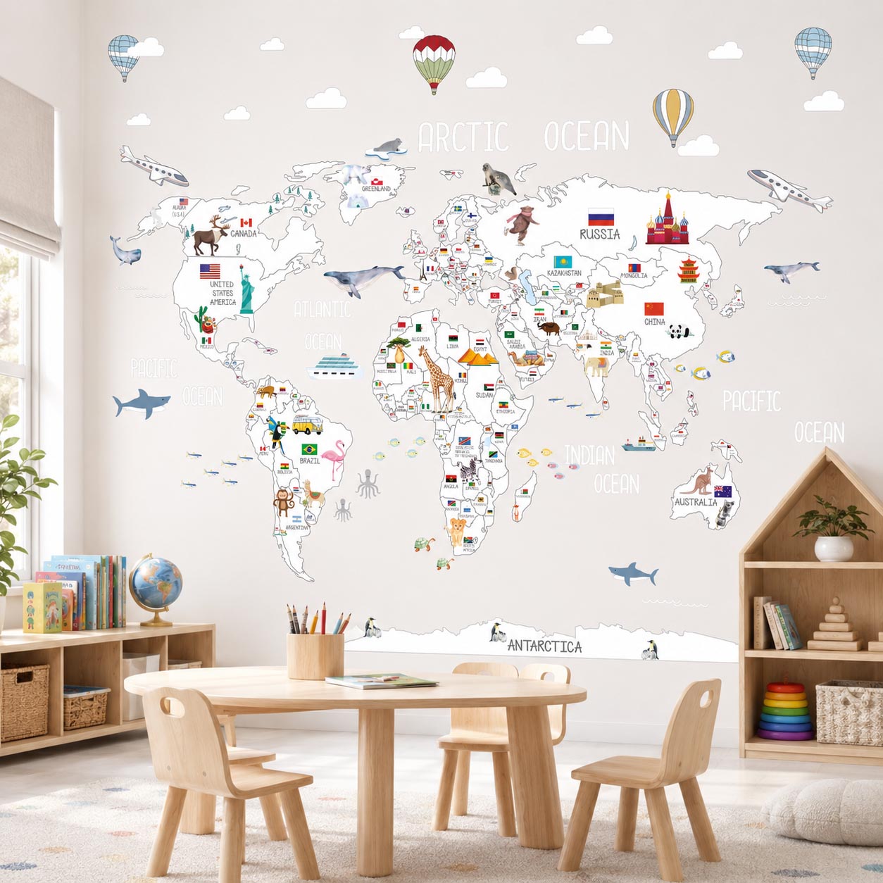 Pvc Free World Map Countries Neutral Pvc FreeDecal1 Pvc Free World Map Countries Neutral Pvc FreeDecal1