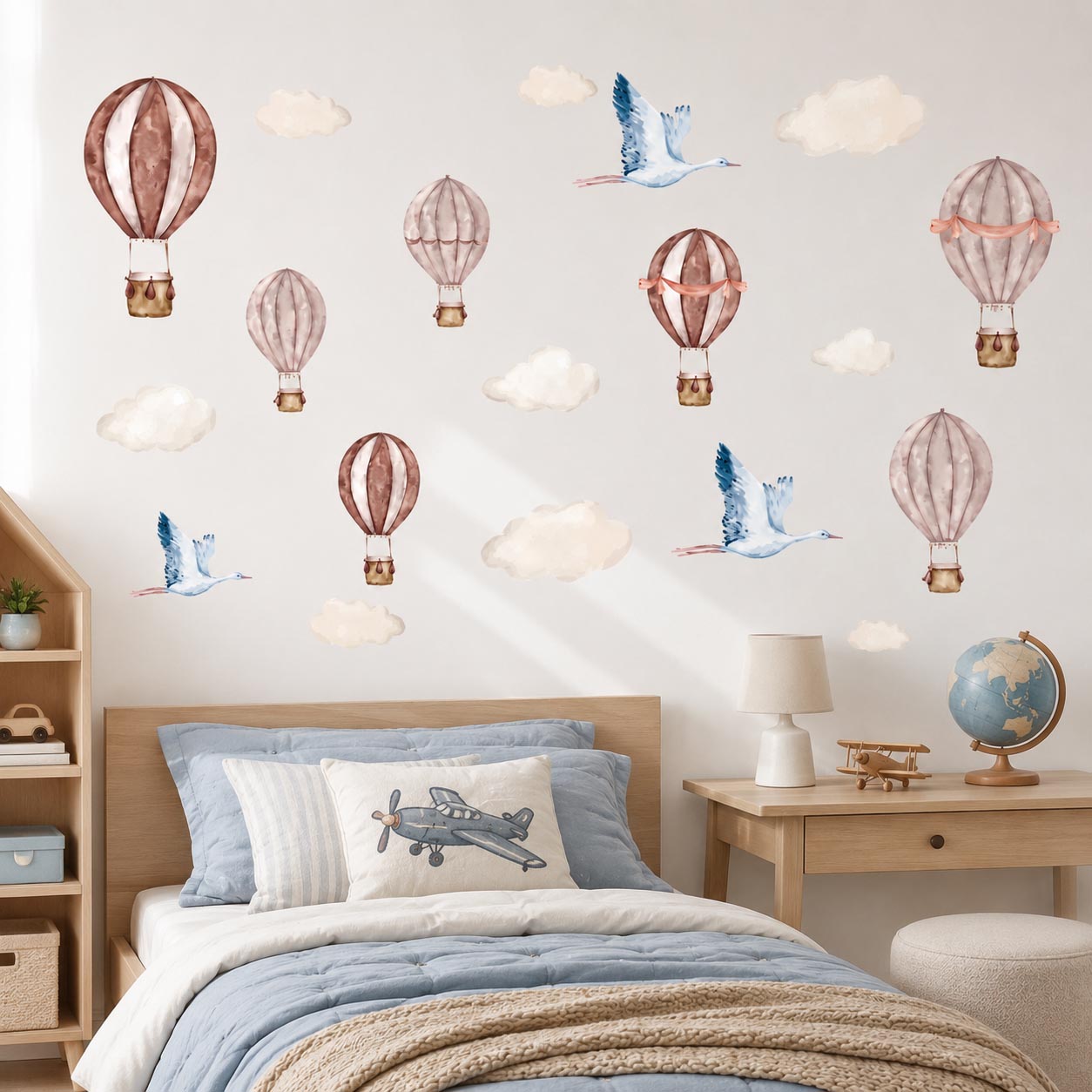 Removable Boho Balloons Pvc Free Decal1 Removable Boho Balloons Pvc Free Decal1