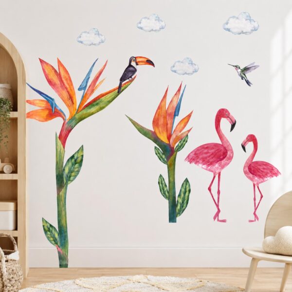Exotic Jungle Textile Decal