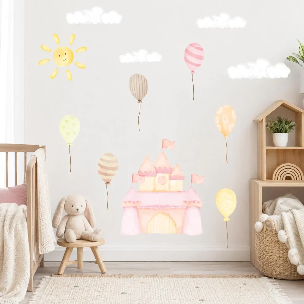 rainbow wall decal