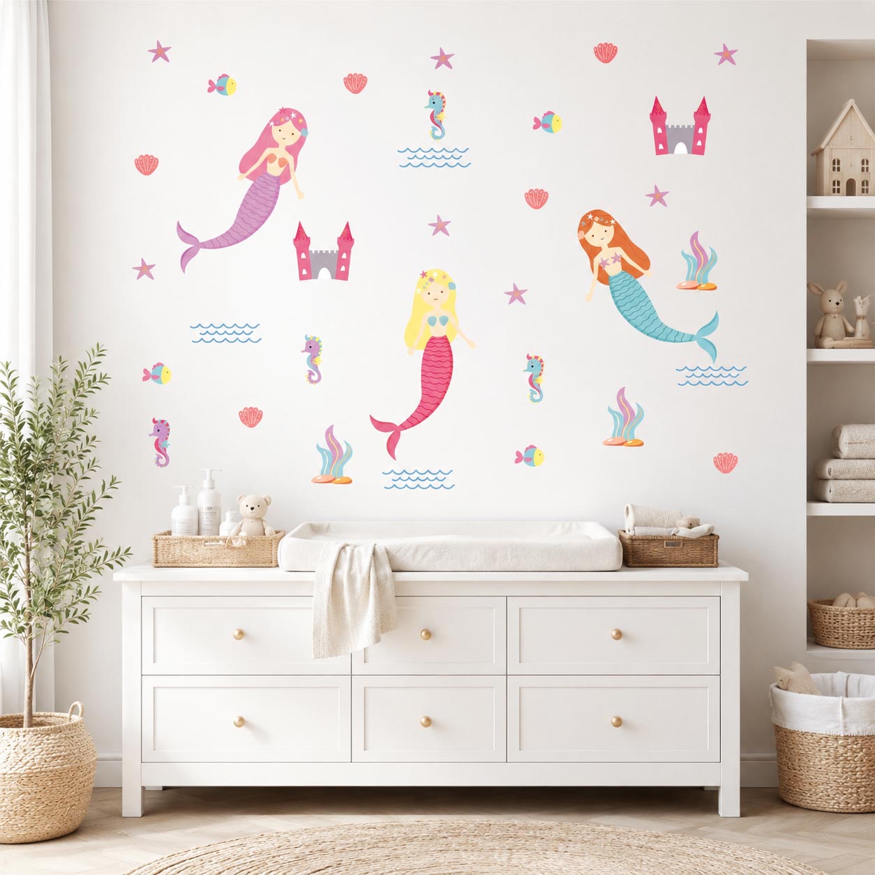 Removable Mermaid Pvc Free Decal1 Removable Mermaid Pvc Free Decal1