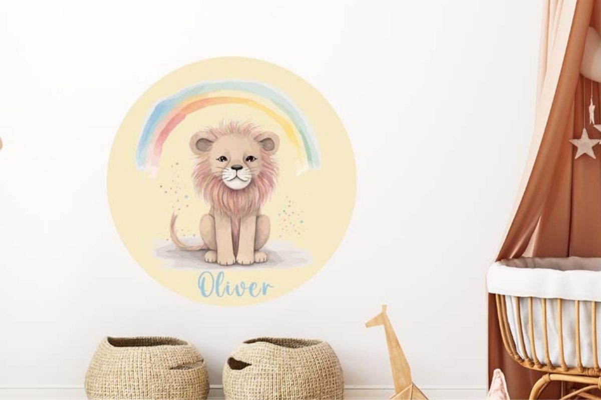 Safari wall decals for nursery