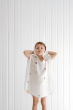 Space Hooded Towel Poncho for Kids5