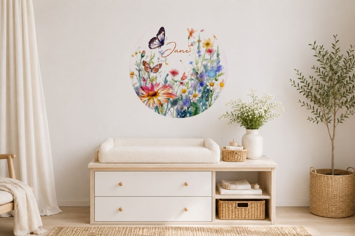 butterfly wall decor nursery