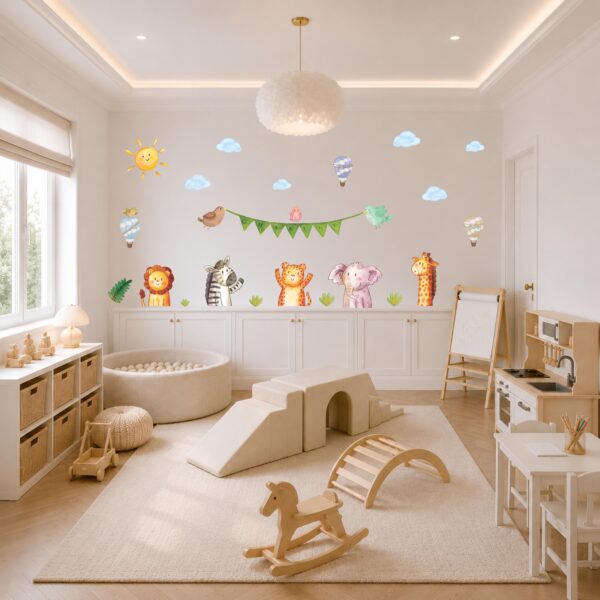 Custom Baby Animal Textile Decal
