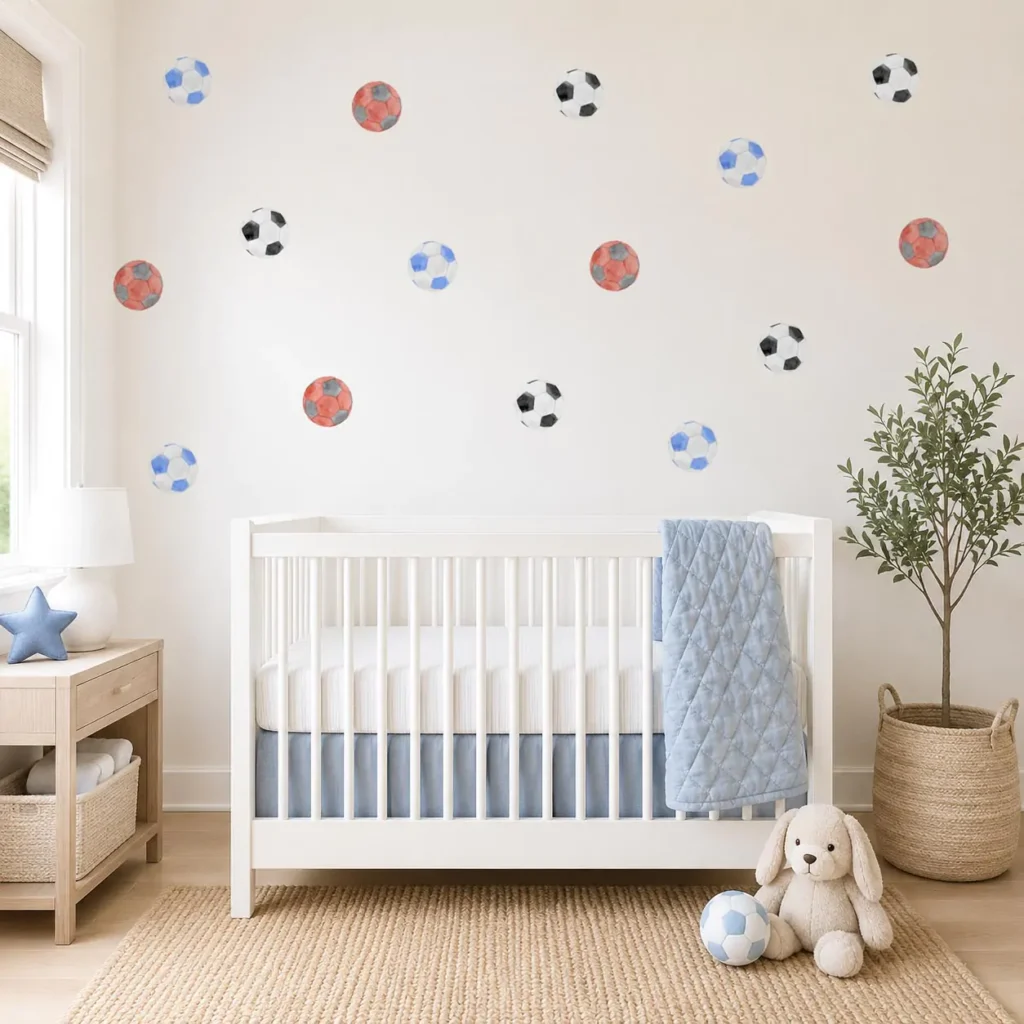 Newborn nursery wall decor ideas: how to design a safe room? 2 newborn nursery wall decor ideas