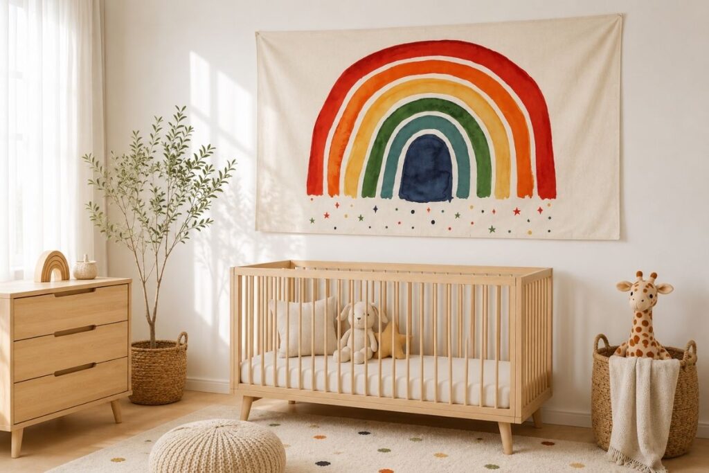 newborn nursery wall decor ideas